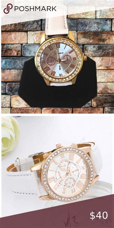 michael kors white rhinestone watch|Michael Kors white diamond watch.